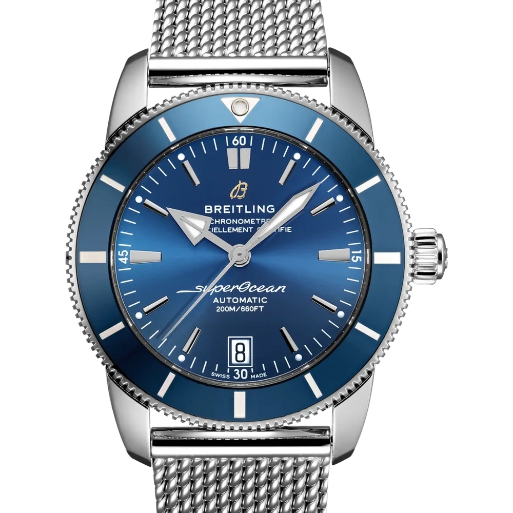 Breitling Superocean Heritage B20 Automatic 42, 42 mm, stainless steel, blue dial