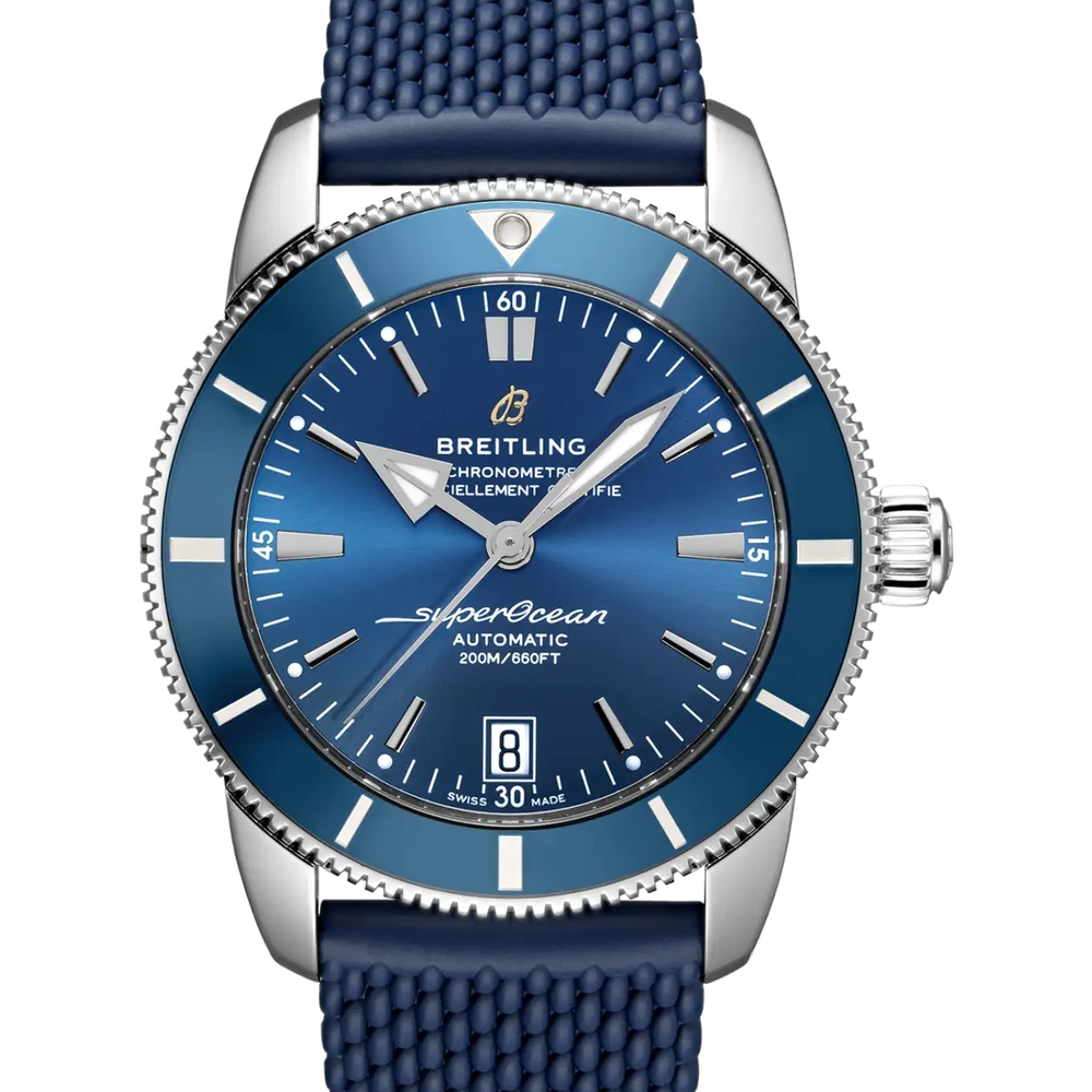 Breitling Superocean Heritage B20 Automatic 42, 42 mm, stainless steel, blue dial