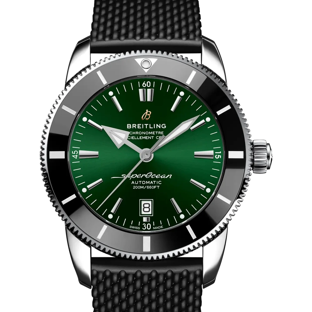 Breitling Superocean Heritage B20 Automatic 46, 46 mm, stainless steel, green dial