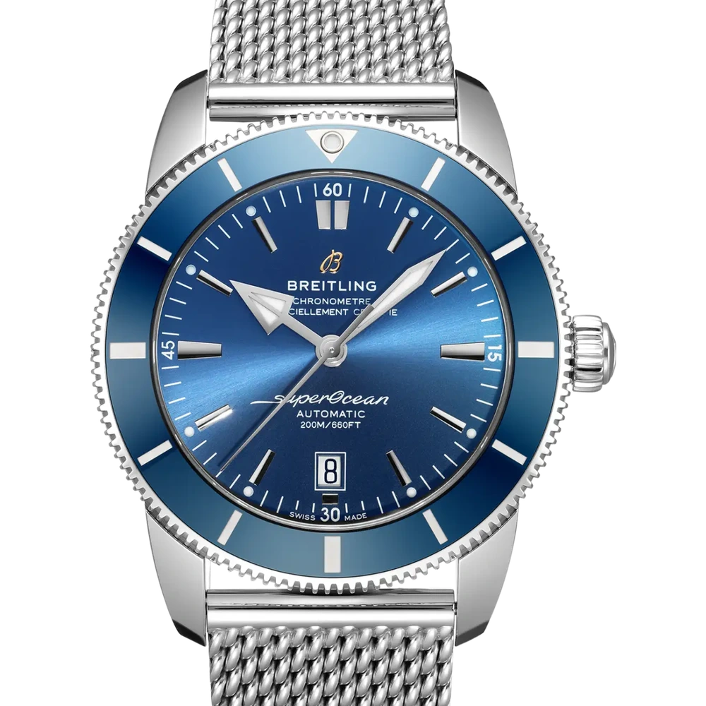 Breitling Superocean Heritage B20 Automatic 46, 46 mm, stainless steel, blue dial