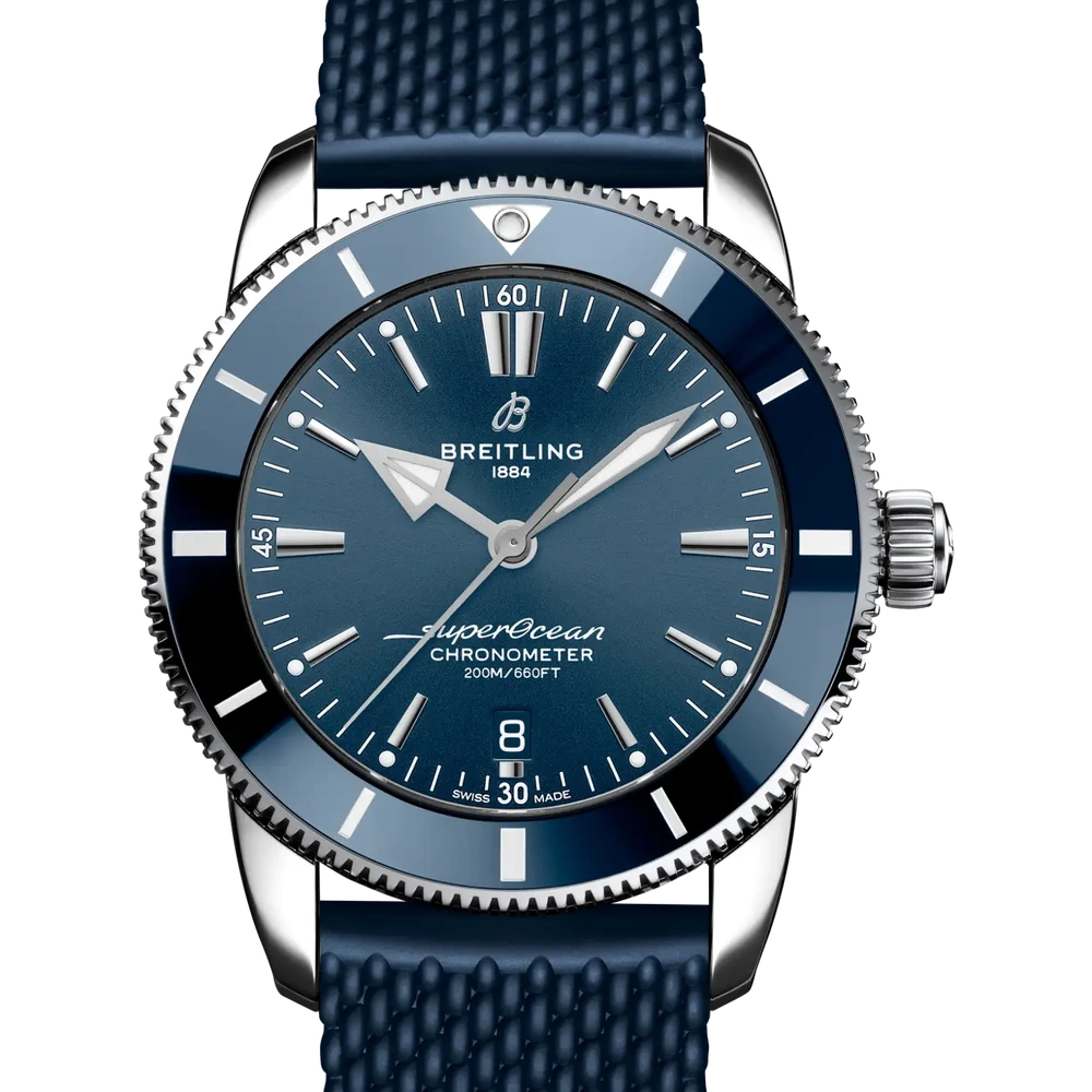 Breitling Superocean Heritage B20 Automatic 44, 44 mm, stainless steel, blue dial