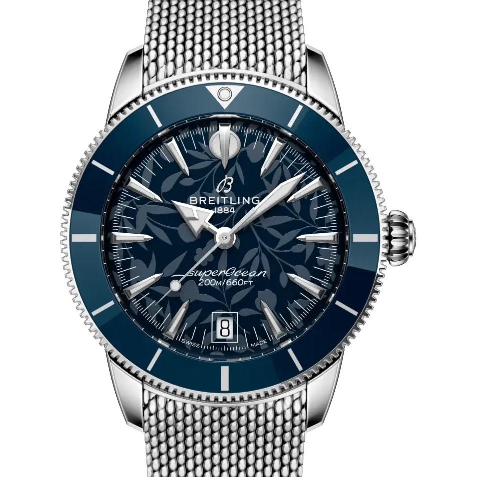 Breitling Superocean Heritage B31 Automatic 40 Kelly Slater, 40 mm, stainless steel, blue dial