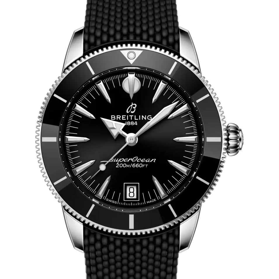 Breitling Superocean Heritage B31 Automatic 40, 40 mm, stainless steel, black dial