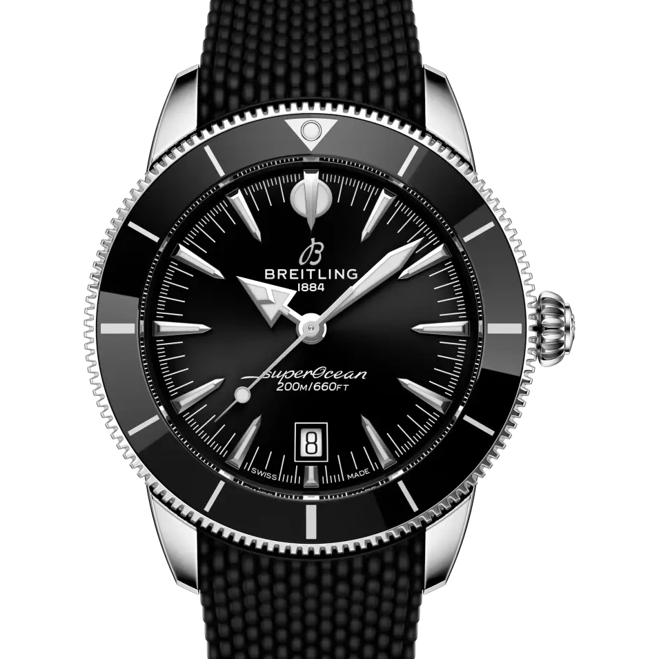 Breitling Superocean Heritage B31 Automatic 44, 44 mm, stainless steel, black dial