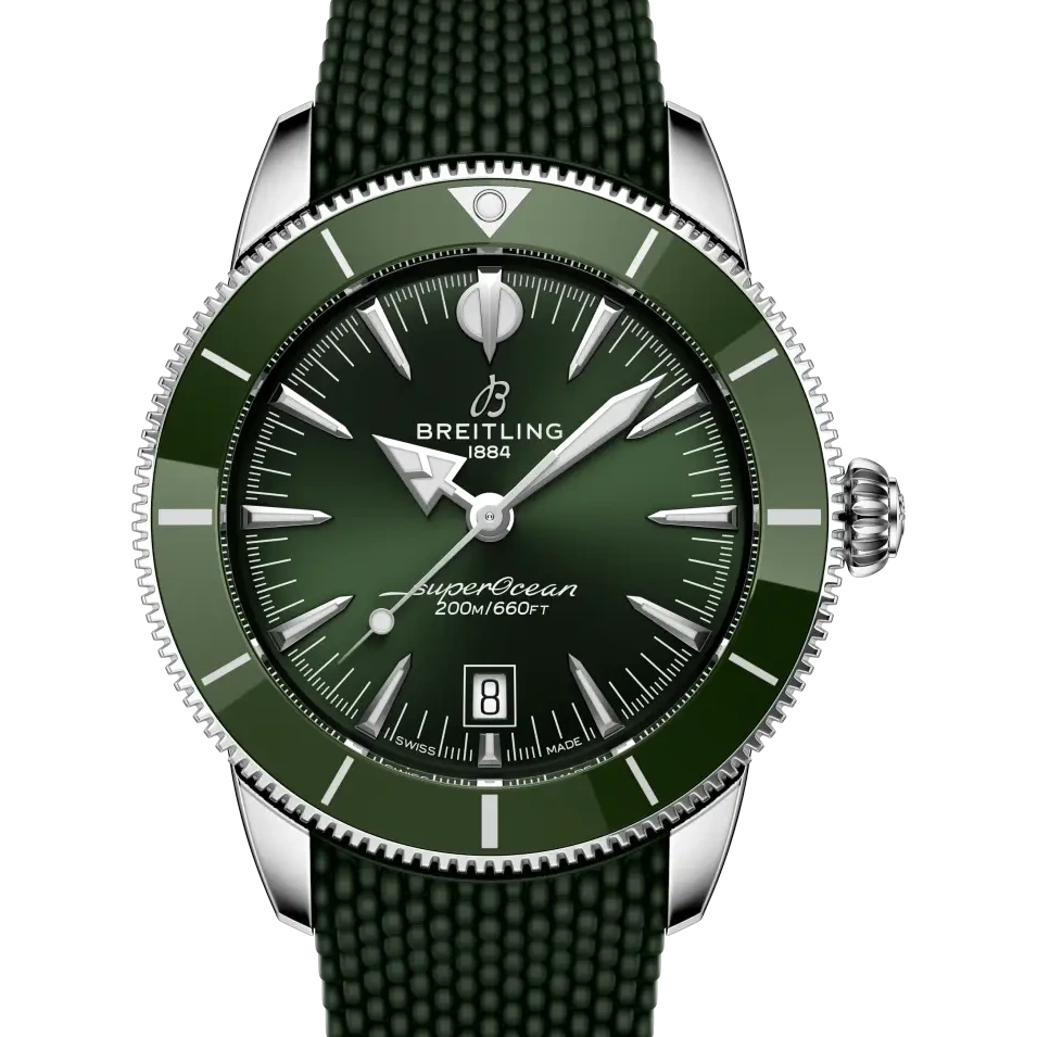 Breitling Superocean Heritage B31 Automatic 44, 44 mm, stainless steel, green dial