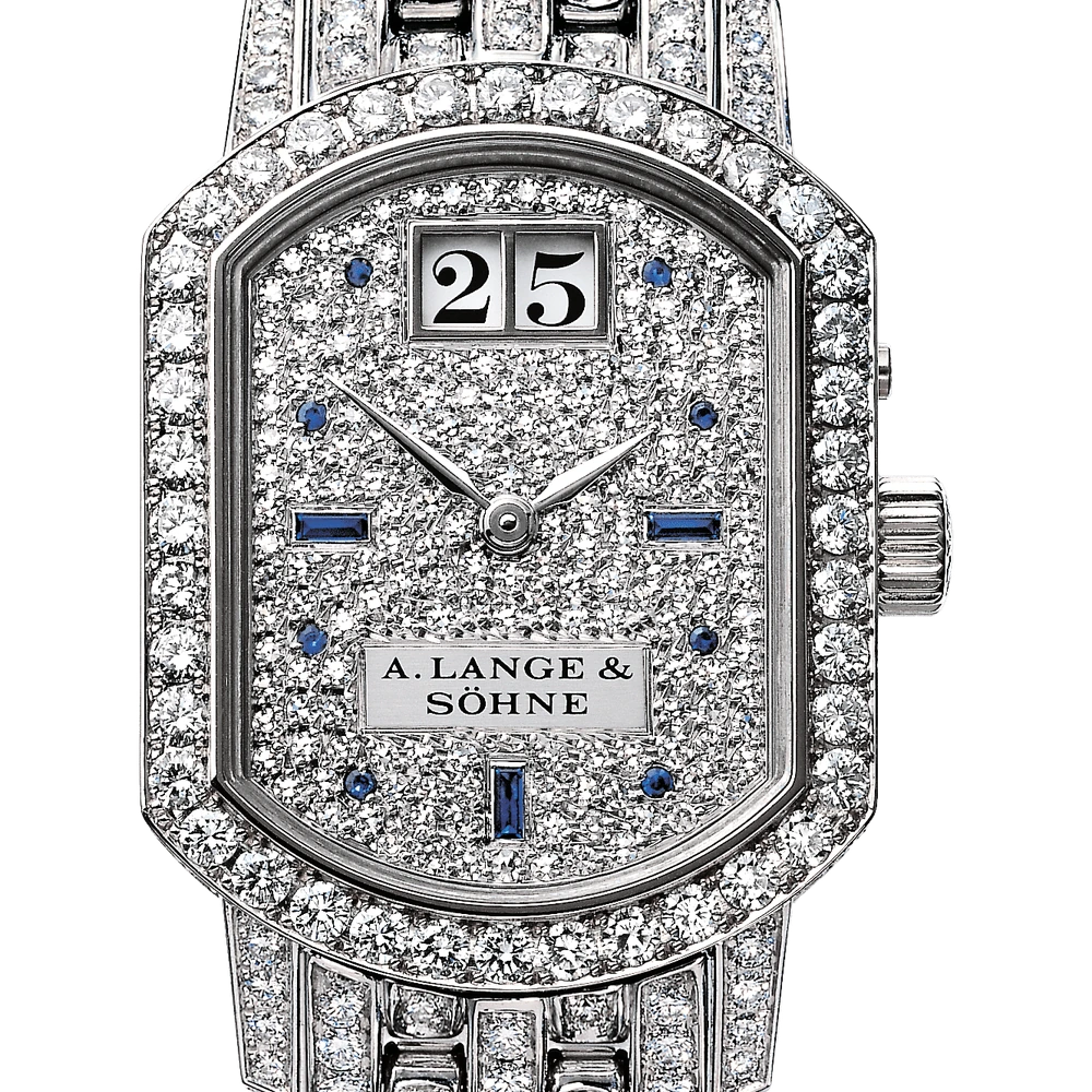 A. Lange & Söhne White Gold, Rhodié Dial