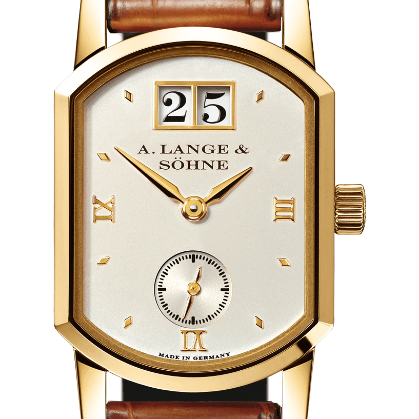 A. Lange & Söhne Yellow Gold, Ivory argenté Dial
