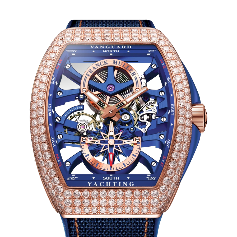 Franck Muller Vanguard Yachting Anchor Skeleton Classic