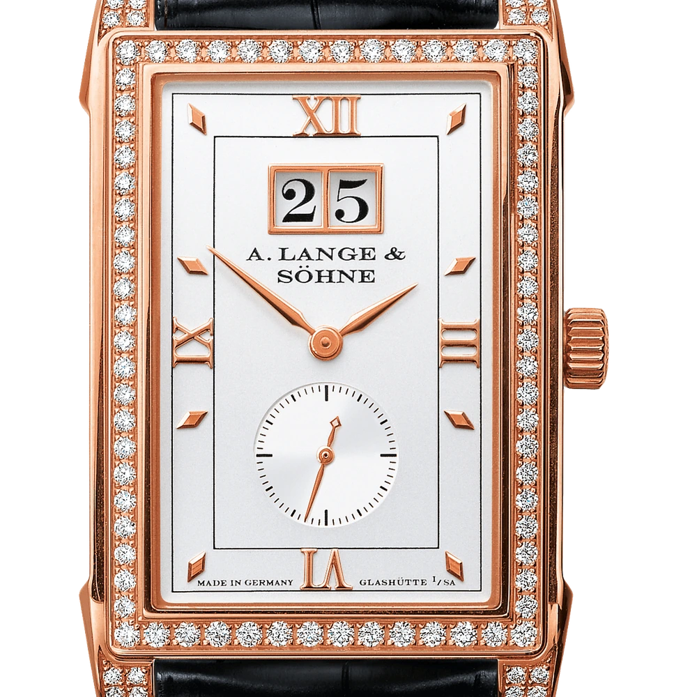 A. Lange & Söhne Pink Gold, Argenté Dial