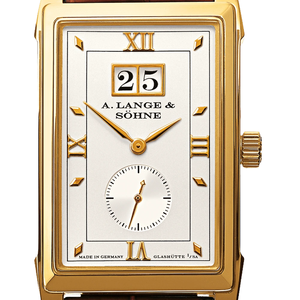 A. Lange & Söhne Yellow Gold, Ivory argenté Dial