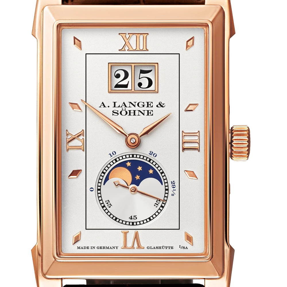 A. Lange & Söhne Pink Gold, Argenté Dial