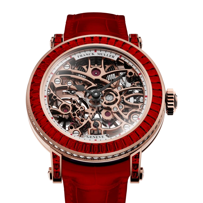 Franck Muller Round Round Skeleton Baguette