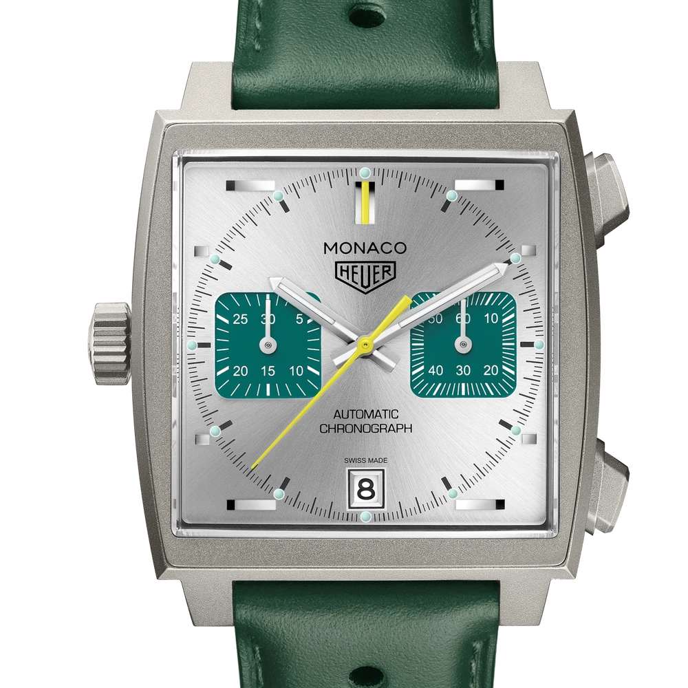 TAG Heuer Chronograph Racing Green, Automatic, 39 mm, Titanium