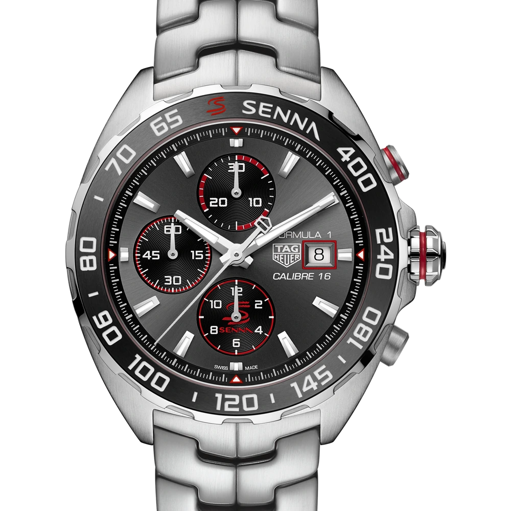 TAG Heuer Senna, Automatic, 44 mm, Steel