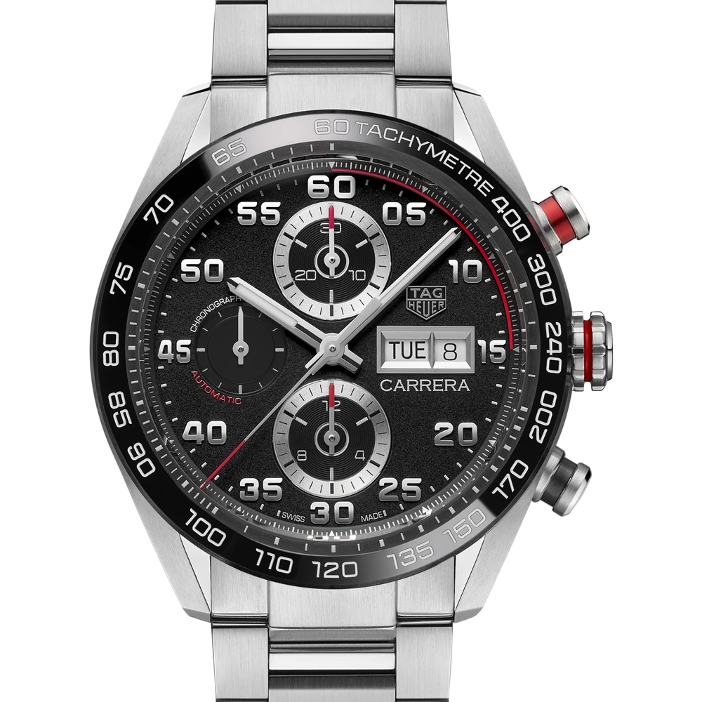 TAG Heuer Chronograph, Automatic, 44 mm, Steel