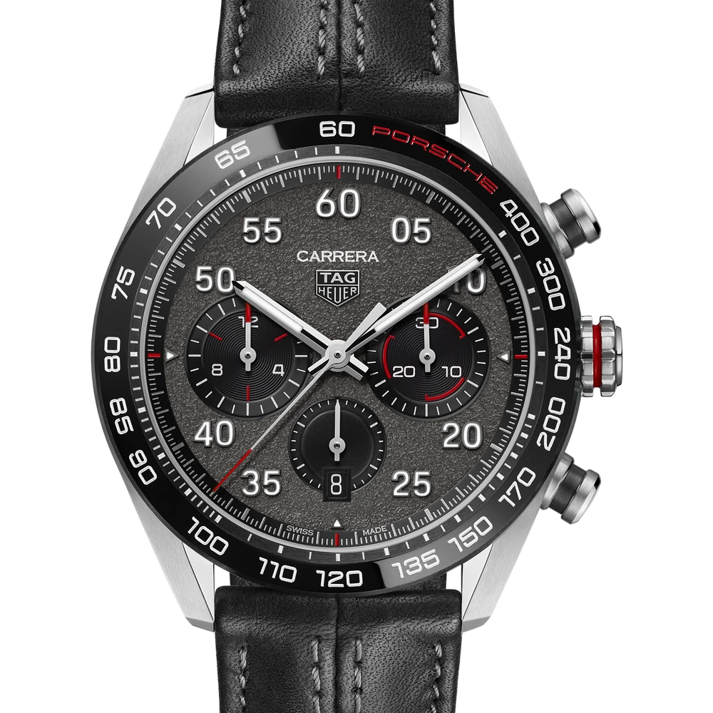 TAG Heuer Chronograph x Porsche, Automatic, 44 mm, Steel