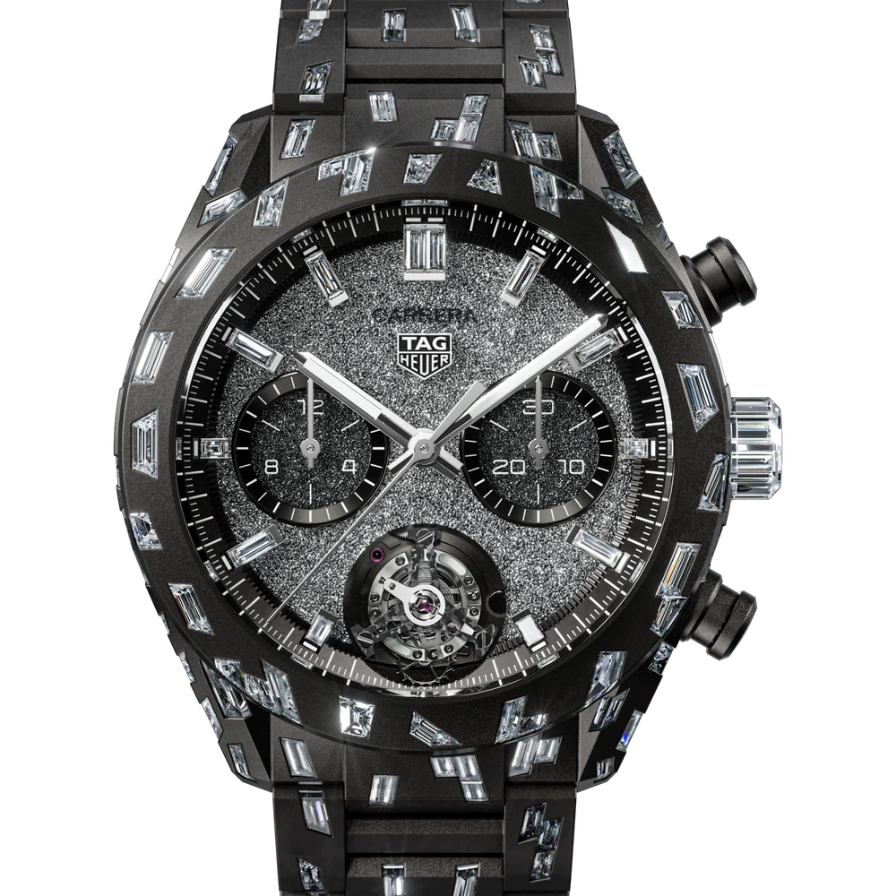 TAG Heuer Tourbillon Nanograph Plasma Diamant d’Avant-Garde, Automatic, 44 mm, Aluminum