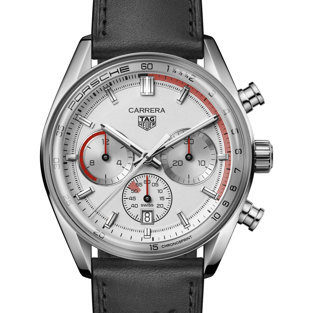 TAG Heuer Chronosprint x Porsche, Automatic, 42 mm, Steel