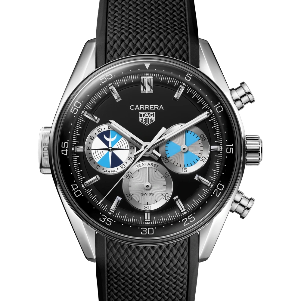 TAG Heuer Chronograph Seafarer x Hodinkee, Automatic, 42 mm, Steel