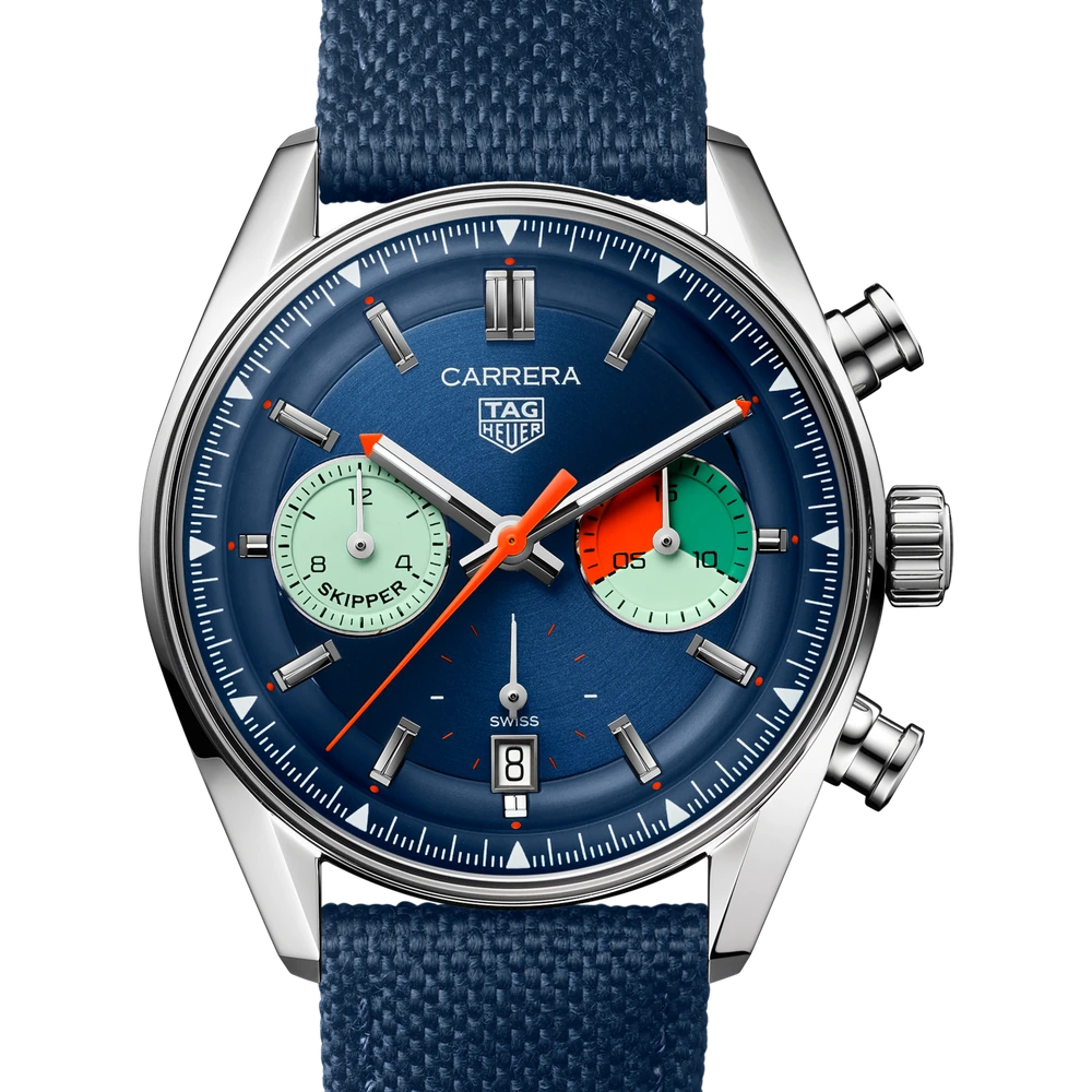 TAG Heuer Chronograph Skipper, Automatic, 39 mm, Steel