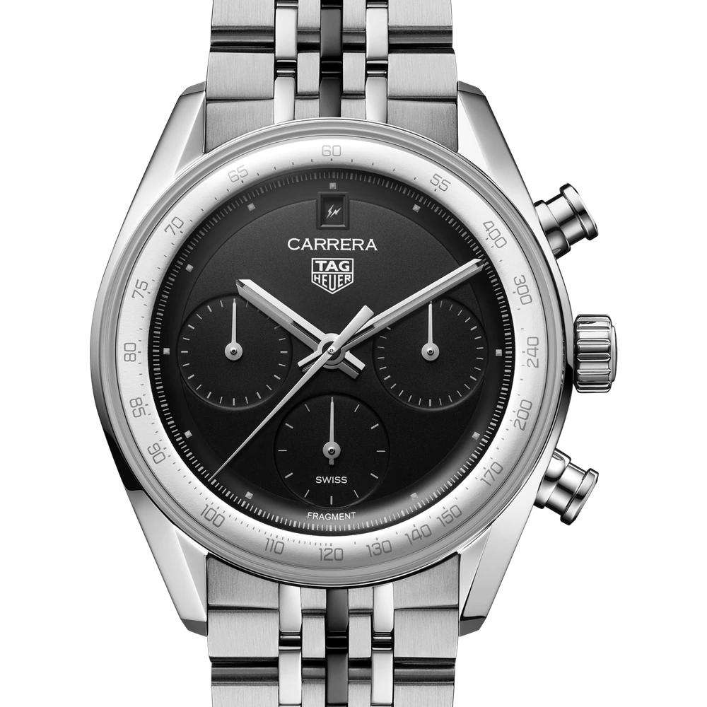 TAG Heuer Chronograph x fragment Limited Edition, Automatic, 39 mm, Steel