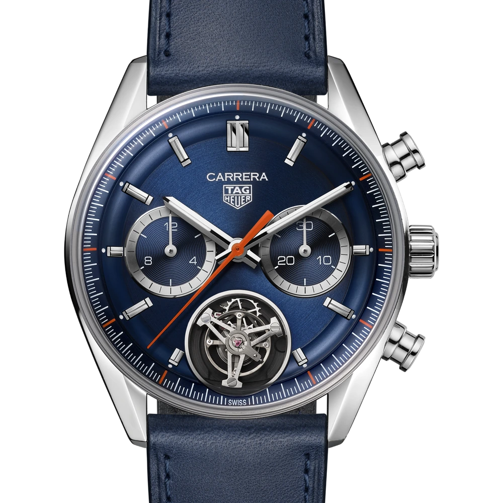 TAG Heuer Chronograph Tourbillon, Automatic, 42 mm, Steel