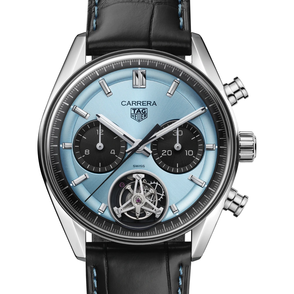 TAG Heuer Chronograph Tourbillon, Automatic, 42 mm, Steel