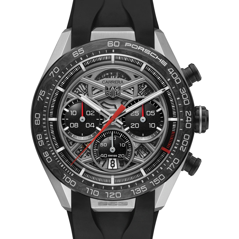 TAG Heuer Chronograph x Porsche 963, Automatic, 44 mm, Steel