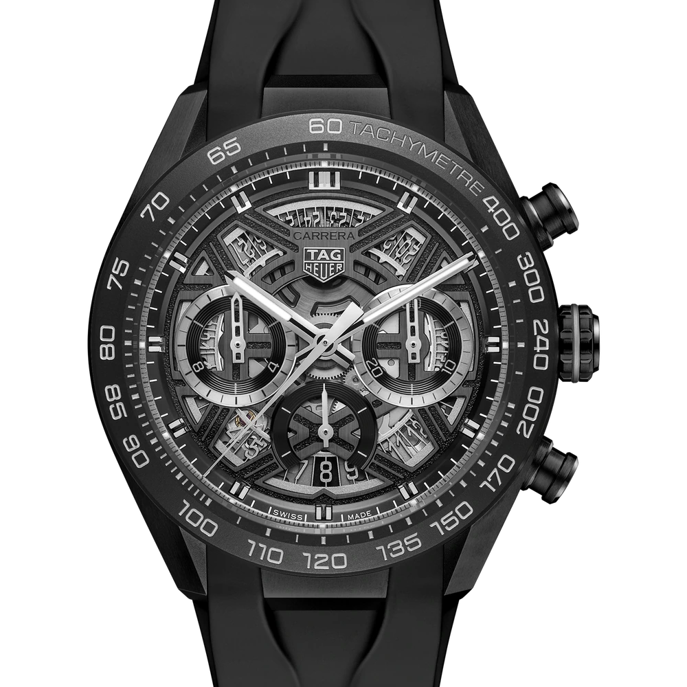 TAG Heuer Chronograph Extreme Sport, Automatic, 44 mm, Titanium coated with black DLC