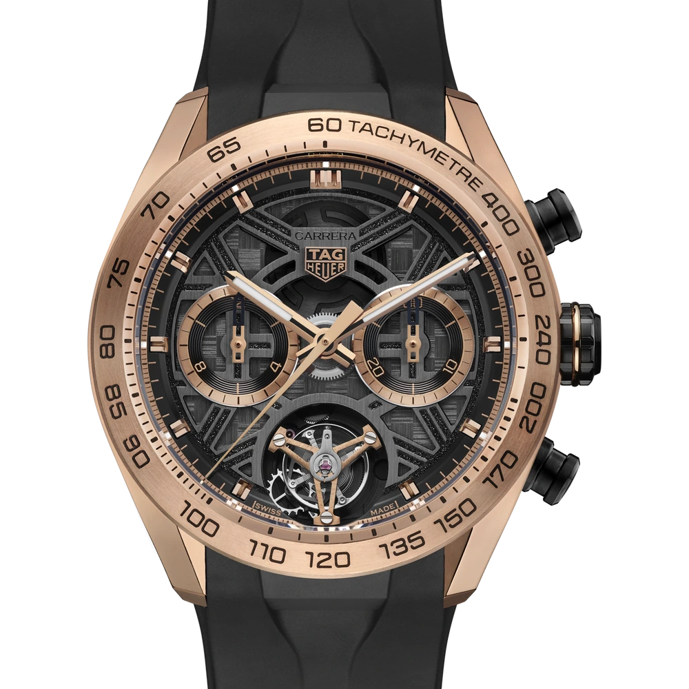 TAG Heuer Chronograph Tourbillon Extreme Sport, Automatic, 44 mm, 18K 5N rose gold & titanium
