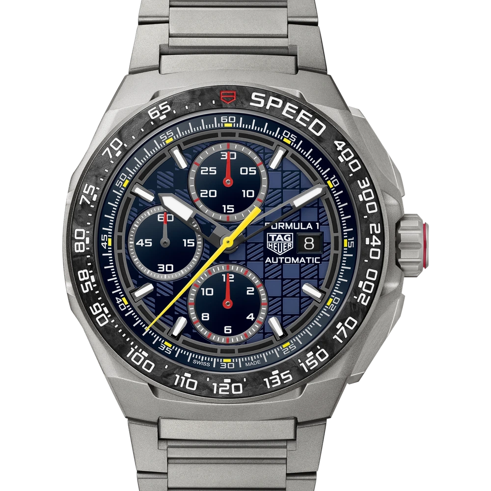 TAG Heuer Chronograph x Oracle Red Bull Racing, Automatic, 44 mm, Titanium