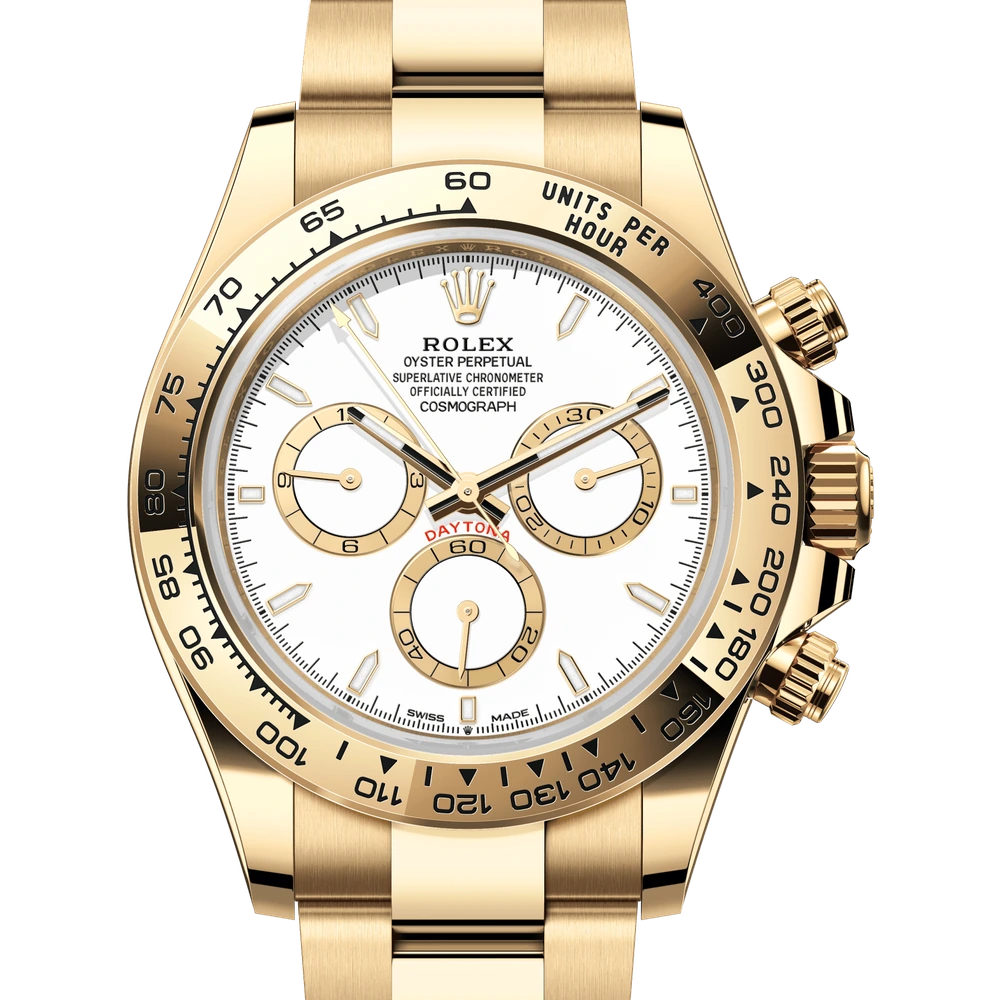 Rolex Cosmograph Daytona Oyster, 40 mm, yellow gold Reference 126508