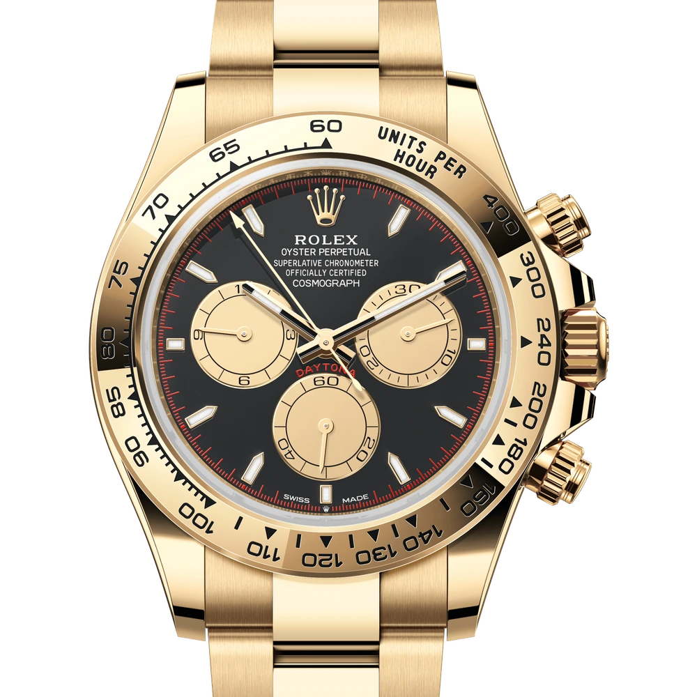 Rolex Cosmograph Daytona Oyster, 40 mm, yellow gold Reference 126508