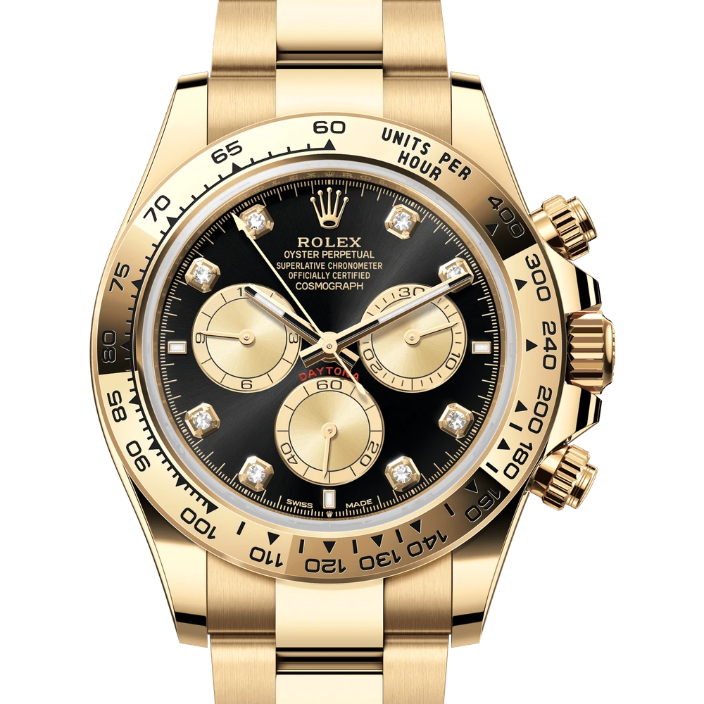 Rolex Cosmograph Daytona Oyster, 40 mm, yellow gold Reference 126508