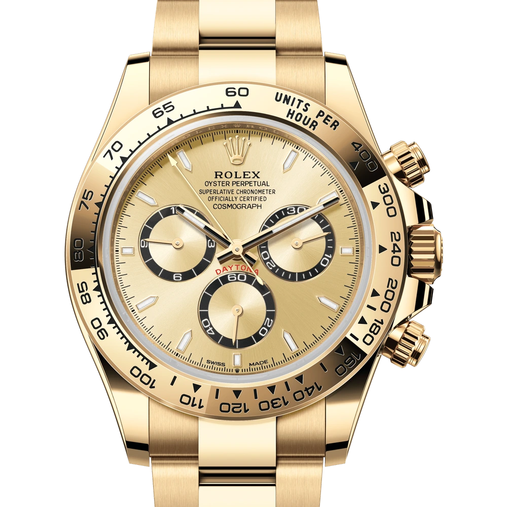 Rolex Cosmograph Daytona Oyster, 40 mm, yellow gold Reference 126508