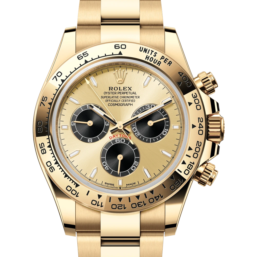 Rolex Cosmograph Daytona Oyster, 40 mm, yellow gold Reference 126508