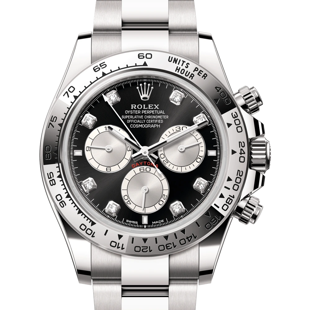 Rolex Cosmograph Daytona Oyster, 40 mm, white gold Reference 126509