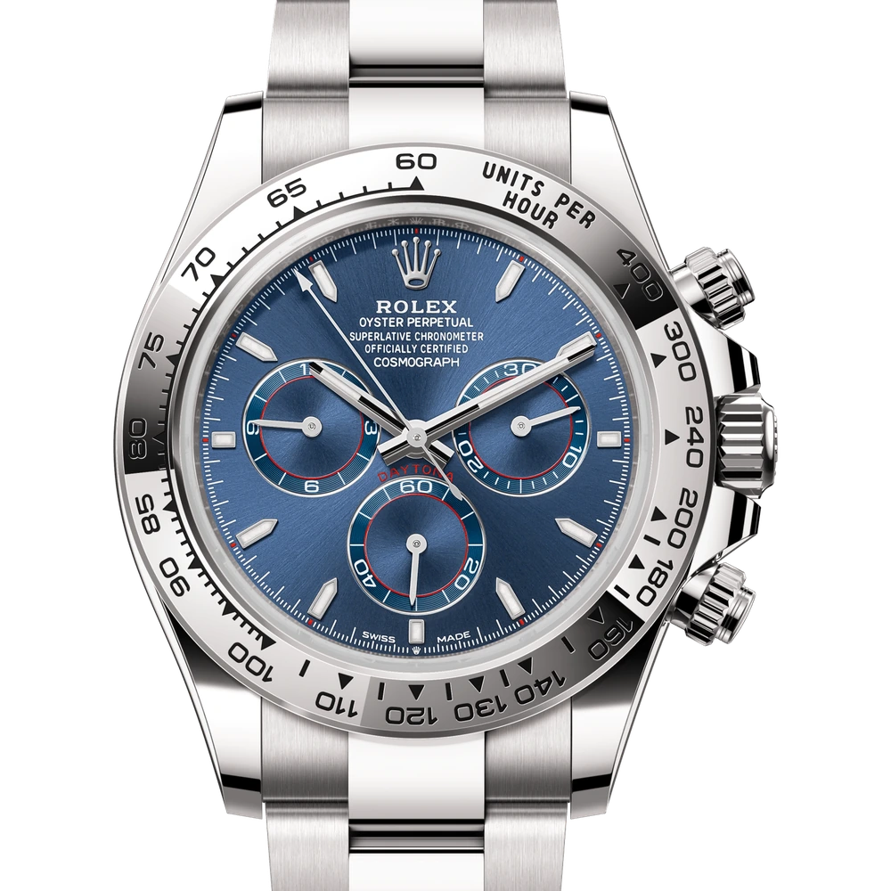 Rolex Cosmograph Daytona Oyster, 40 mm, white gold Reference 126509