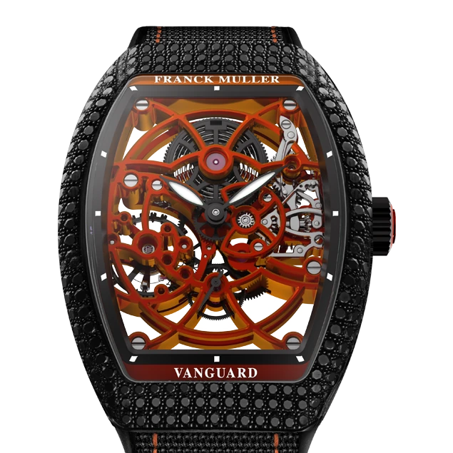 Franck Muller Vanguard Lady New Tone Skeleton