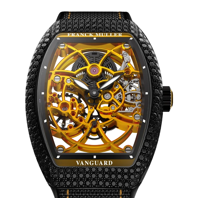 Franck Muller Vanguard Lady New Tone Skeleton