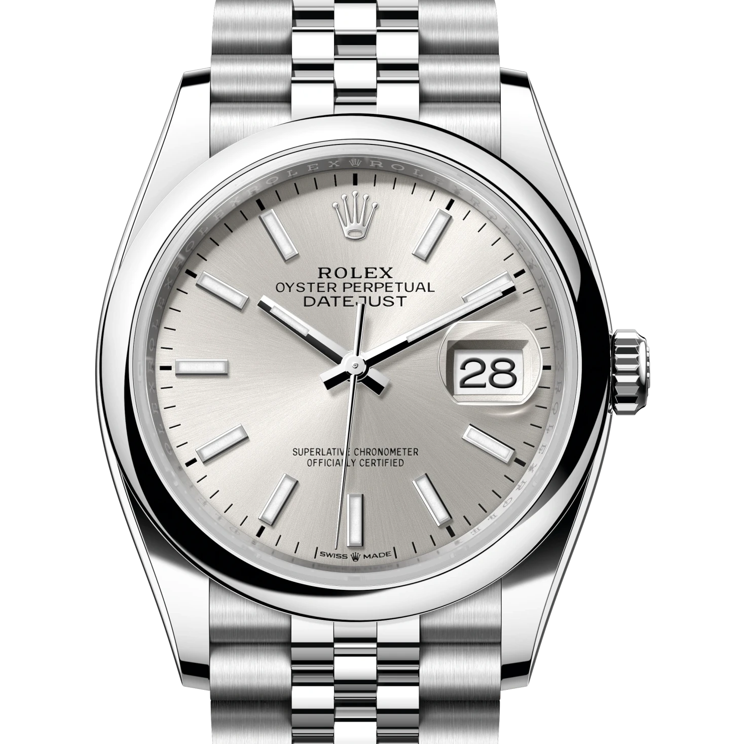 Rolex Datejust 36 Oyster, 36 mm, Oystersteel Reference 126200