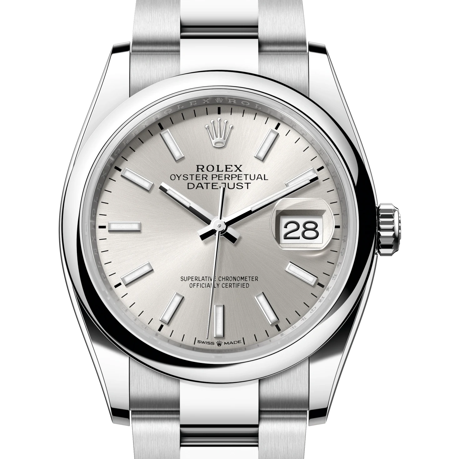 Rolex Datejust 36 Oyster, 36 mm, Oystersteel Reference 126200