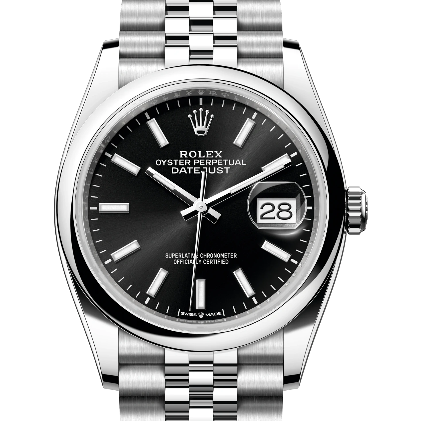 Rolex Datejust 36 Oyster, 36 mm, Oystersteel Reference 126200