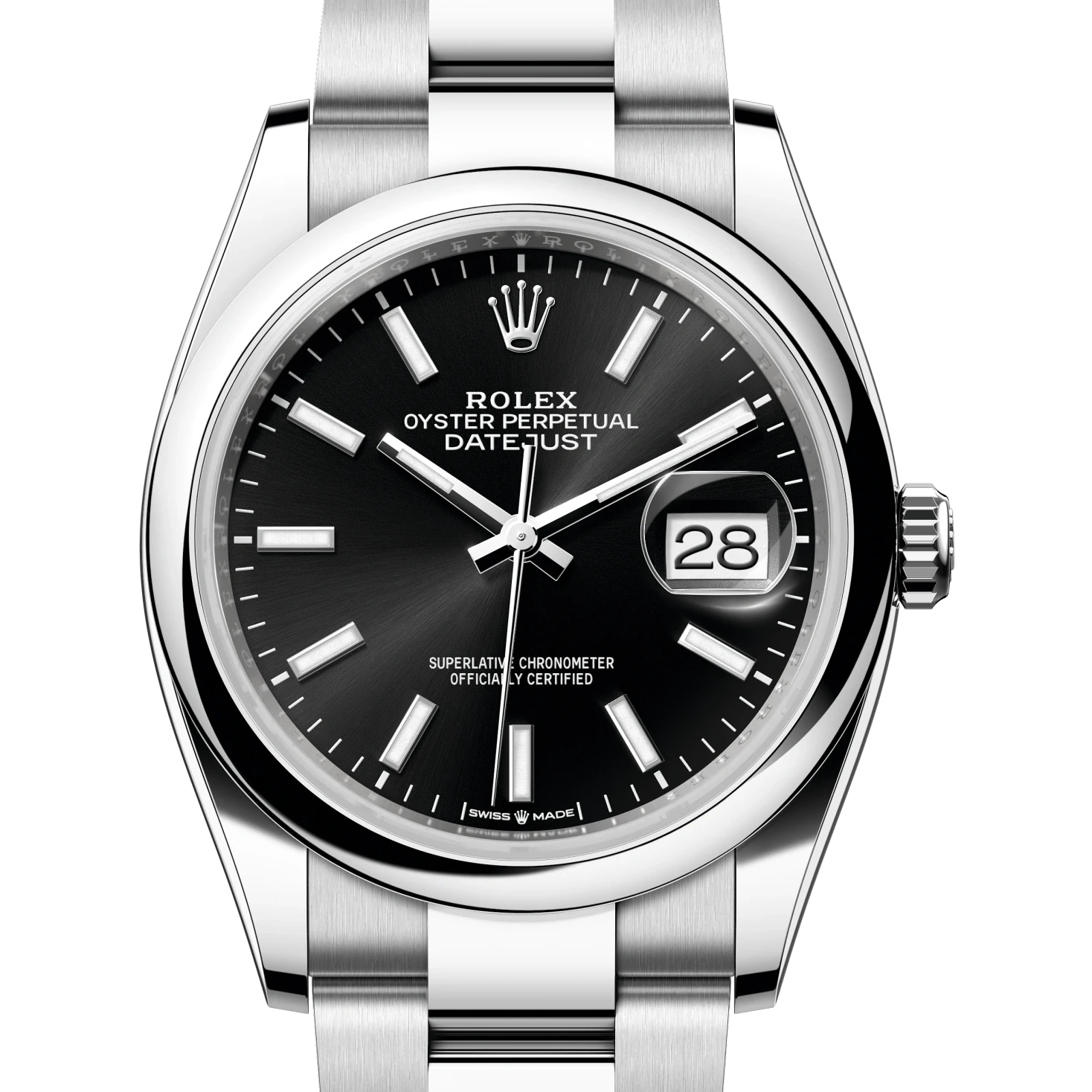 Rolex Datejust 36 Oyster, 36 mm, Oystersteel Reference 126200