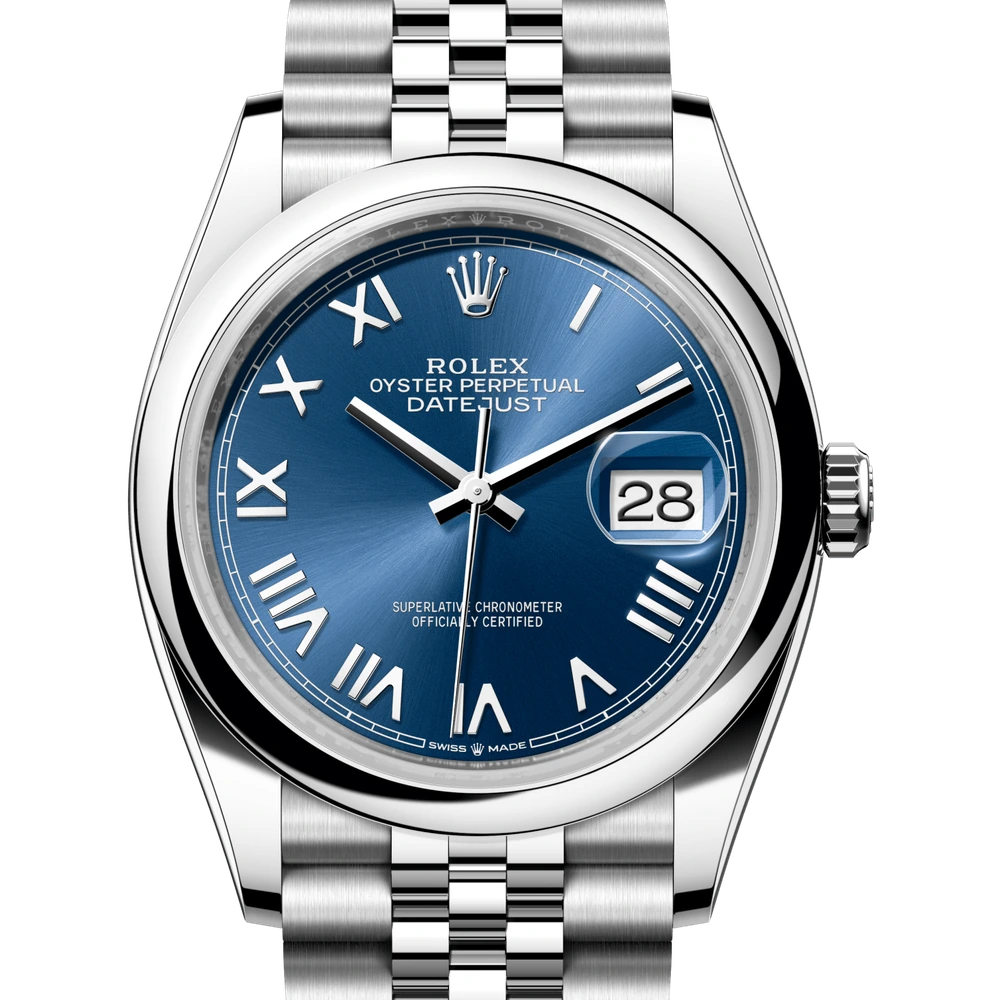 Rolex Datejust 36 Oyster, 36 mm, Oystersteel Reference 126200