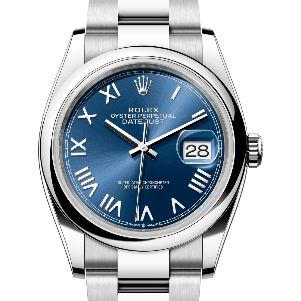 Rolex Datejust 36 Oyster, 36 mm, Oystersteel Reference 126200