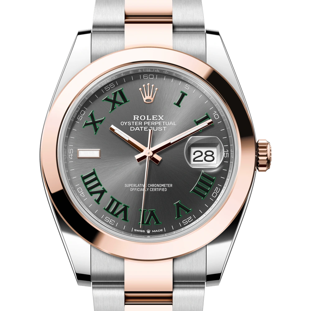 Rolex Datejust 41 Oyster, 41 mm, Oystersteel and Everose gold Reference 126301