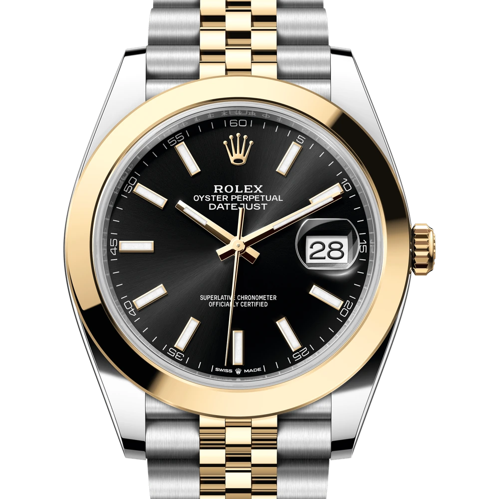 Rolex Datejust 41 Oyster, 41 mm, Oystersteel and yellow gold Reference 126303