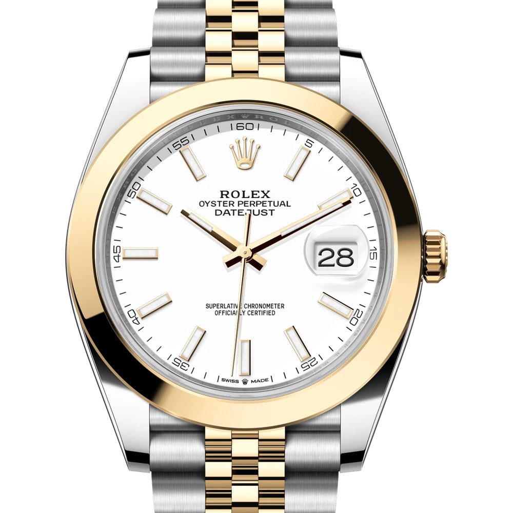 Rolex Datejust 41 Oyster, 41 mm, Oystersteel and yellow gold Reference 126303