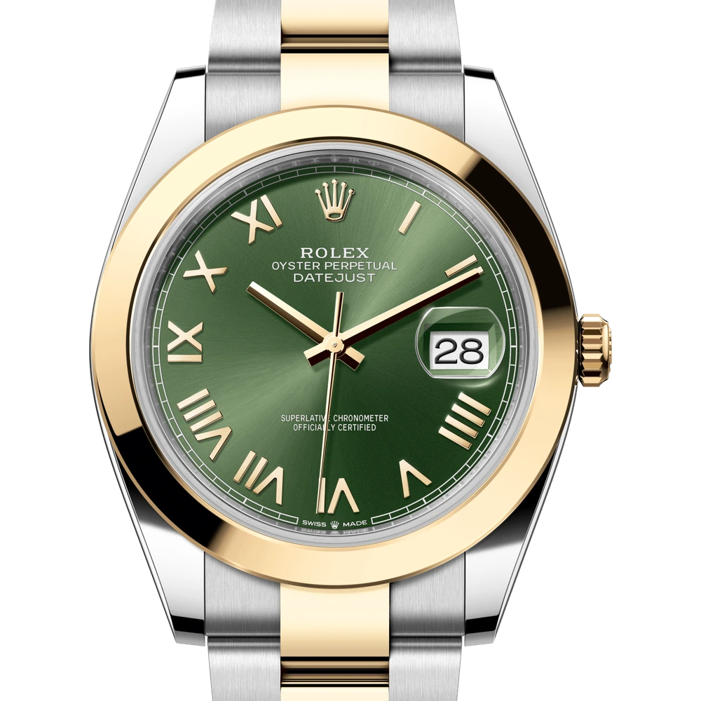 Rolex Datejust 41 Oyster, 41 mm, Oystersteel and yellow gold Reference 126303